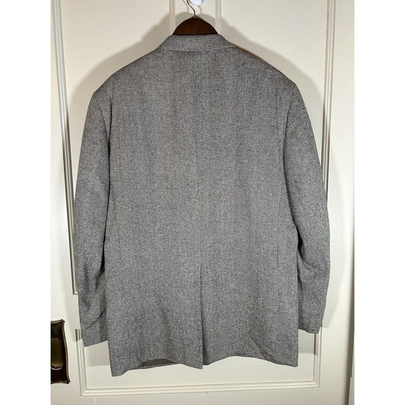 Bernard Altmann Couture Men’s 100% Silk Sport Coat Blazer Jacket 44R - Picture 2 of 11